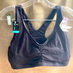 2 pk XTemp Sports Bra black/blue